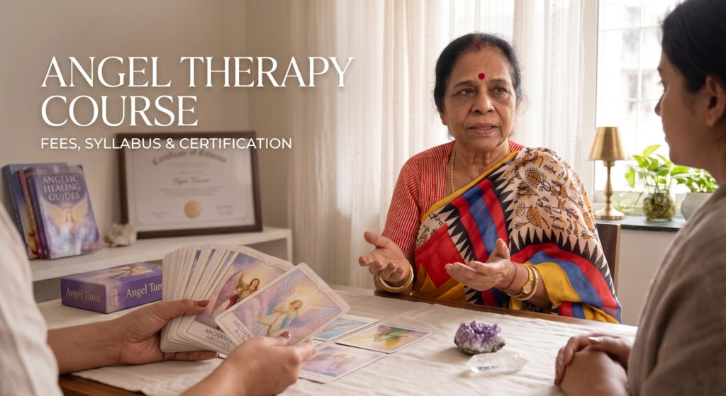 Angel therapy course and angel healing workshop conducted by certified angel therapist Geeta Sarkar